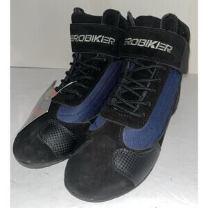 HEROBIKER Motorcycle Combat Boots Racing Hiking Work Mid Ankle Shoes 41 US 8 Men